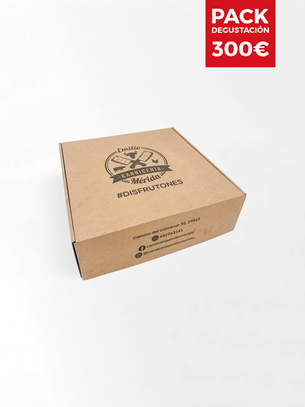 Pack Degustación - 300€ (Incluye 500gr de Wagyu Japonés y 500gr de Buey)
